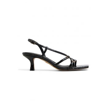 Sandale slingback cu toc kitten Harlie