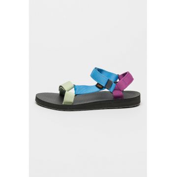 Sandale wedge din material textil cu velcro Original Universal