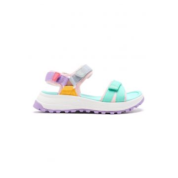 Sandale cu inchidere velcro si aspect contrastant Montville - Multicolor