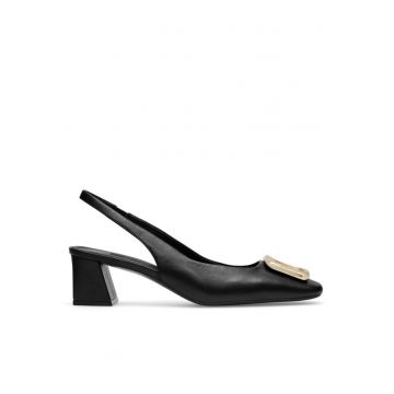 Sandale dama -  590558856292437 - Piele naturala - Negru
