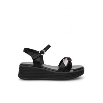 Sandale dama -  590558859190040 - Piele naturala - Negru