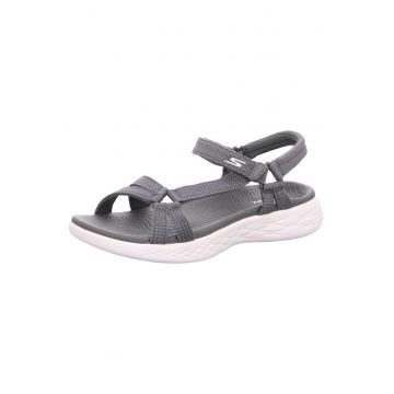 Sandale dama  ON-THE-GO 600 - BRILLIANCY - Material textil - Gri