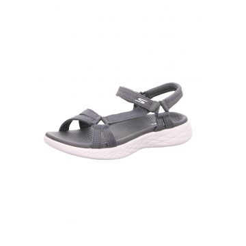 Sandale dama  ON-THE-GO 600 - BRILLIANCY - Material textil - Gri