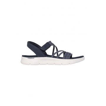 Sandale de piele ecologica cu velcro