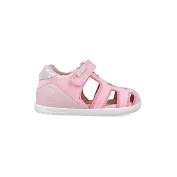 Sandale din material textil cu inchidere velcro