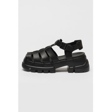 Sandale fisherman din piele
