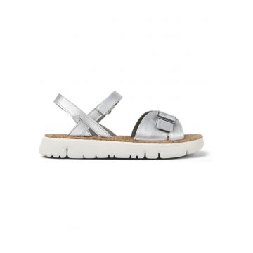 Sandale flatform cu velcro