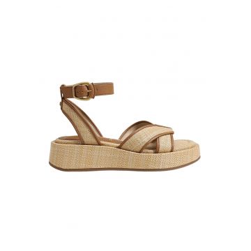 Sandale cu talpa wedge Nylie