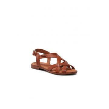 Sandale dama -  301913498 - Maro - Piele intoarsa -