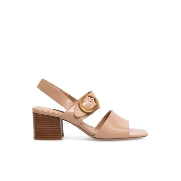 Sandale dama -  590558855250538 - Piele naturala/Piele lacuita - Bej