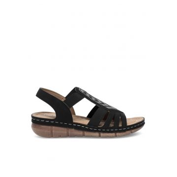 Sandale dama -  590558858589339 - Sintetic - Negru