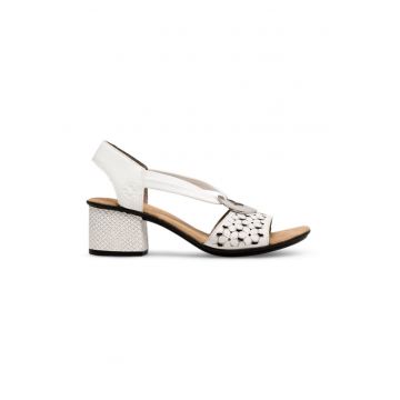Sandale dama  590559 Sintetic Alb