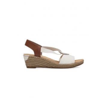 Sandale dama -  590559 - Sintetic - Alb -