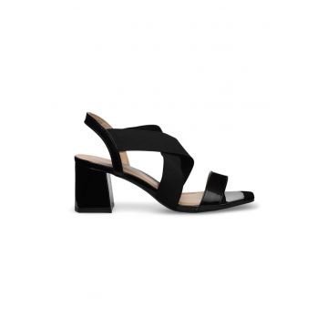 Sandale dama -  590559 - Textil - Negru -