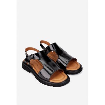 Sandale dama negre elegante