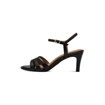 Sandale de piele cu barete multiple