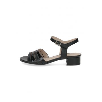 Sandale de piele cu barete multiple