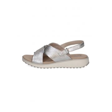 Sandale de piele cu velcro