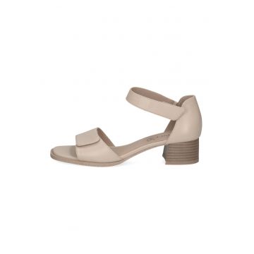 Sandale de piele cu velcro