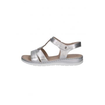 Sandale din piele cu inchidere velcro
