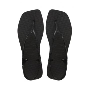 Sandale flatform cu model uni