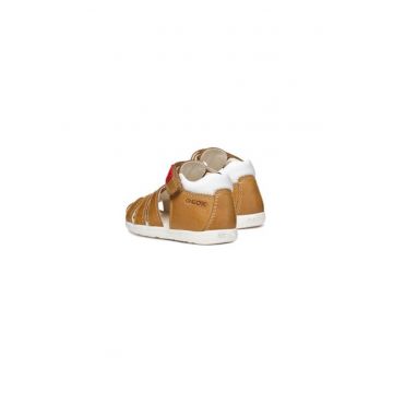 Sandale baieti  304614774 - Piele naturala - Maro