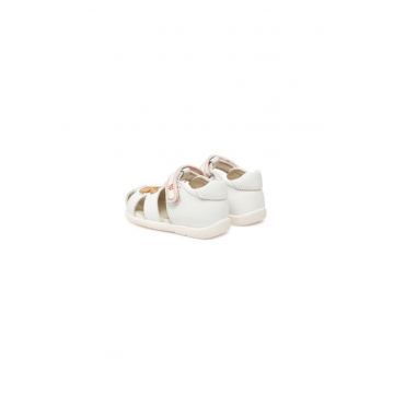 Sandale baieti  305218513 - Piele naturala - Alb