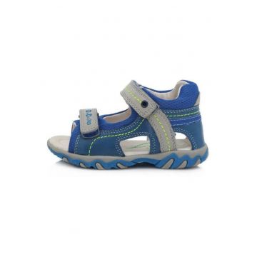 Sandale Baieti -  Inchise in Spate - cu Scai - AC625-232 - Albastru