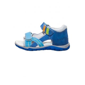Sandale Baieti -  Inchise la Spate - din Piele - Albastre - K330-4000 - Albastru