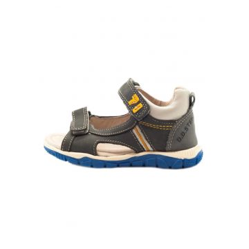 Sandale Baieti -  Inchise la Spate - Talpa Groasa - Gri - K330-18B - Gri