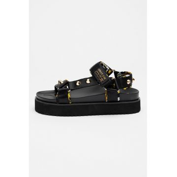 Sandale cu talpa flatform si tinte Arizona