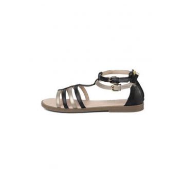 Sandale dama  206805270 - Piele ecologica - Negru - Negru
