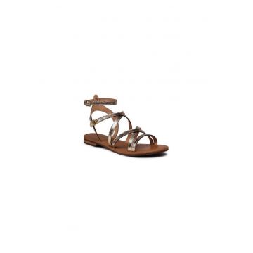 Sandale dama  207846852 - Piele naturala - Auriu