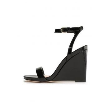 Sandale dama  302110988 - Piele naturala - Negru - Negru