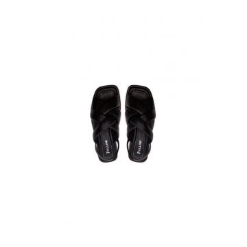 Sandale dama  303874148 - Piele naturala - Negru
