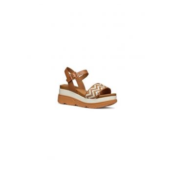 Sandale dama  304621796 - Piele naturala - Maro