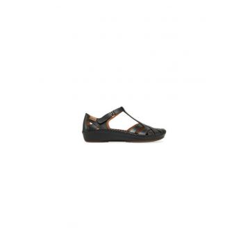 Sandale dama  304903281 - Piele naturala - Negru