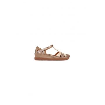 Sandale dama  304903663 - Piele naturala - Bej