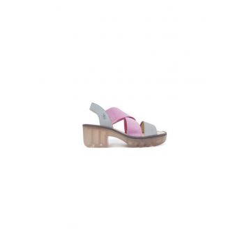 Sandale dama  305140814 - Piele naturala - Roz
