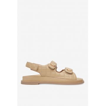 Sandale dama  5903419906244 - Piele naturala - Bej