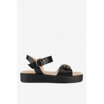 Sandale dama 5903698794006 - Piele naturala - Negru Sandale dama 5903698794006 - Piele naturala - Negru
