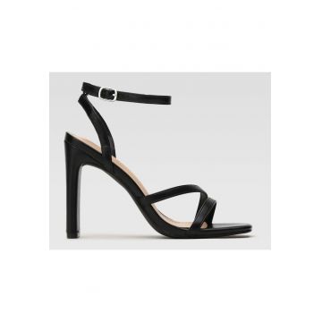 Sandale dama 5904862708690 - Sintetic - Negru Sandale dama 5904862708690 - Sintetic - Negru