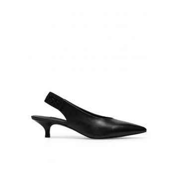 Sandale dama -  590558841849836 - Piele naturala - Negru