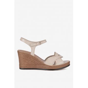 Sandale dama  5905588563228 - Piele naturala - Bej