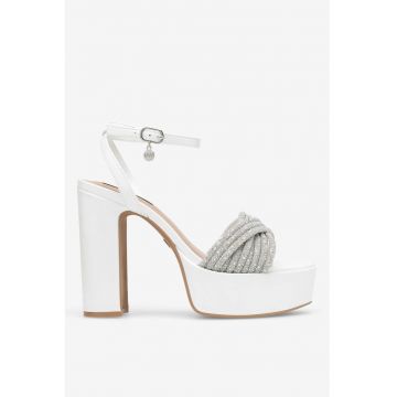 Sandale dama  5905588592570 - Sintetic - 41 EU - Alb