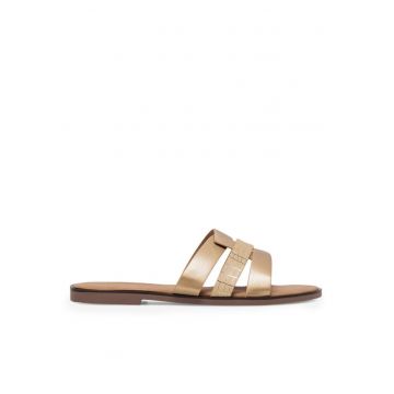 Sandale dama -  590558859854136 - Sintetic - Auriu