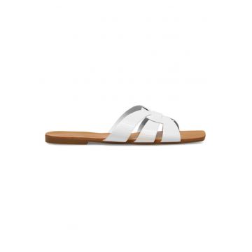 Sandale dama -  590558862415838 - Sintetic - Alb