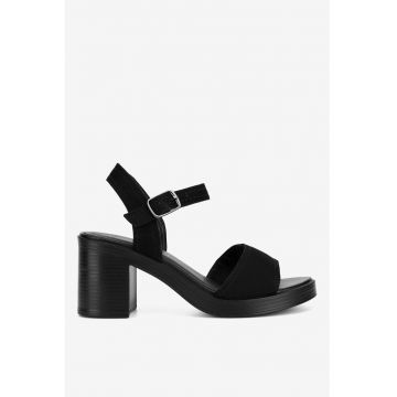 Sandale dama 5905588698715 - Piele naturala - Negru Sandale dama 5905588698715 - Piele naturala - Negru