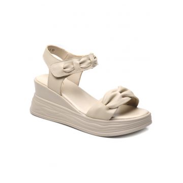 Sandale dama 8702 - Bej
