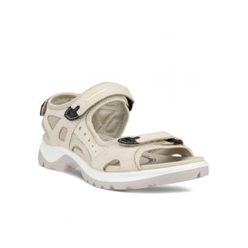 Sandale dama -  piele naturala - Casual - Bej